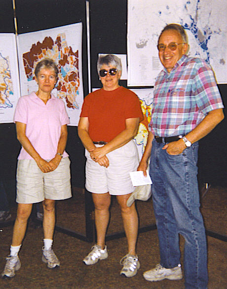 Gale Munson, Susan Slack and Dwight BAldwin