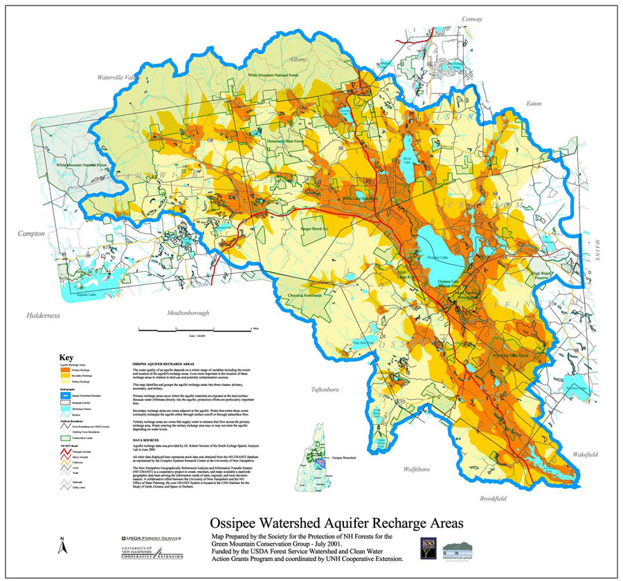 Ossipee Aquifer Protection - Green Mountain Conservation Group